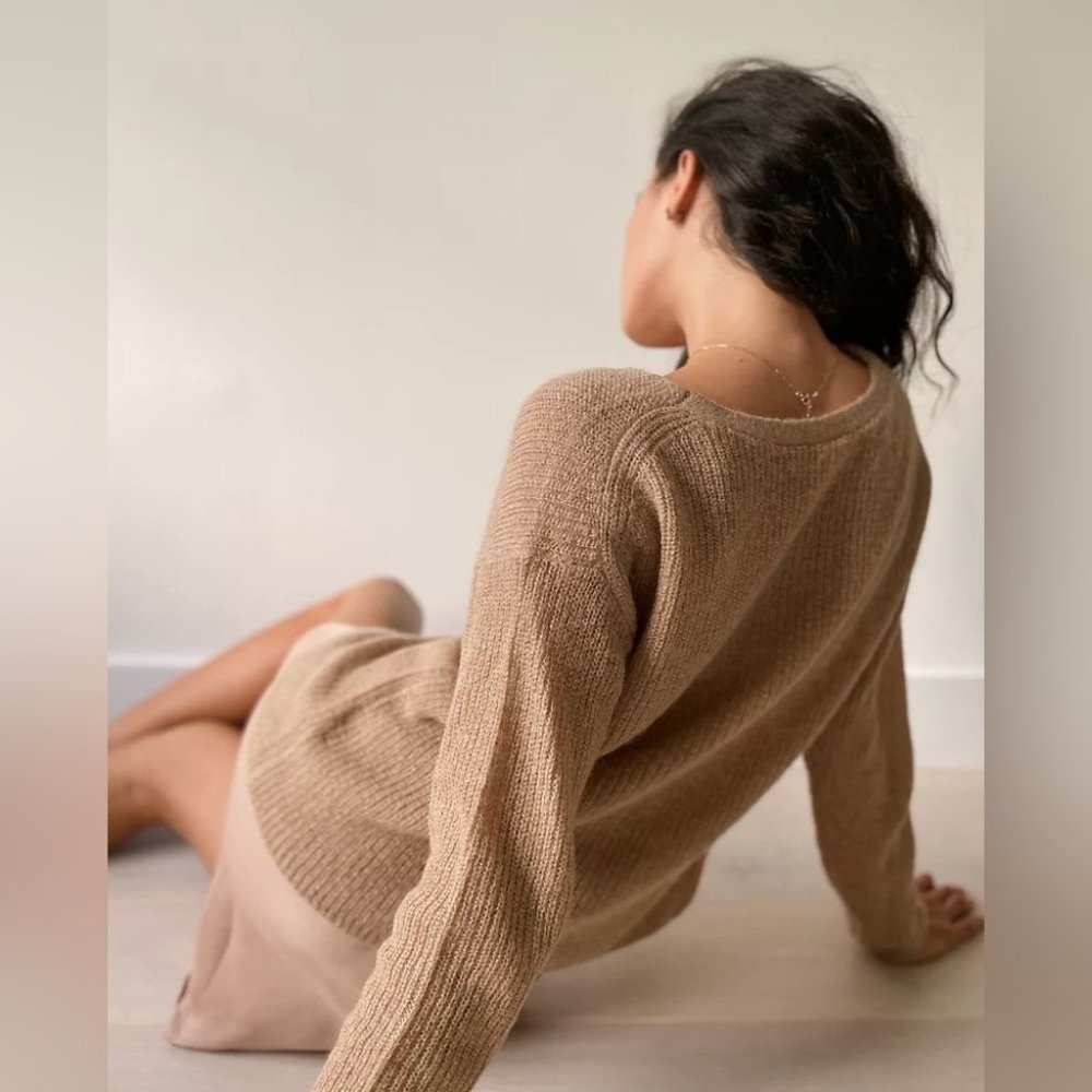 Wilfred Camel "Tannin" Front To Back Alpaca Blend… - image 3